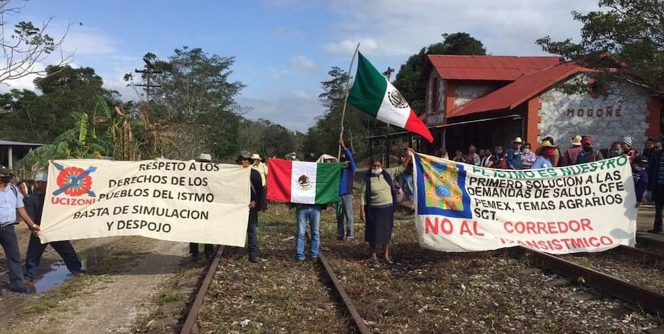 Alto a la represión contra comunidades de Oaxaca por construcción del Corredor Interoceánico del Istmo de Tehuantepec