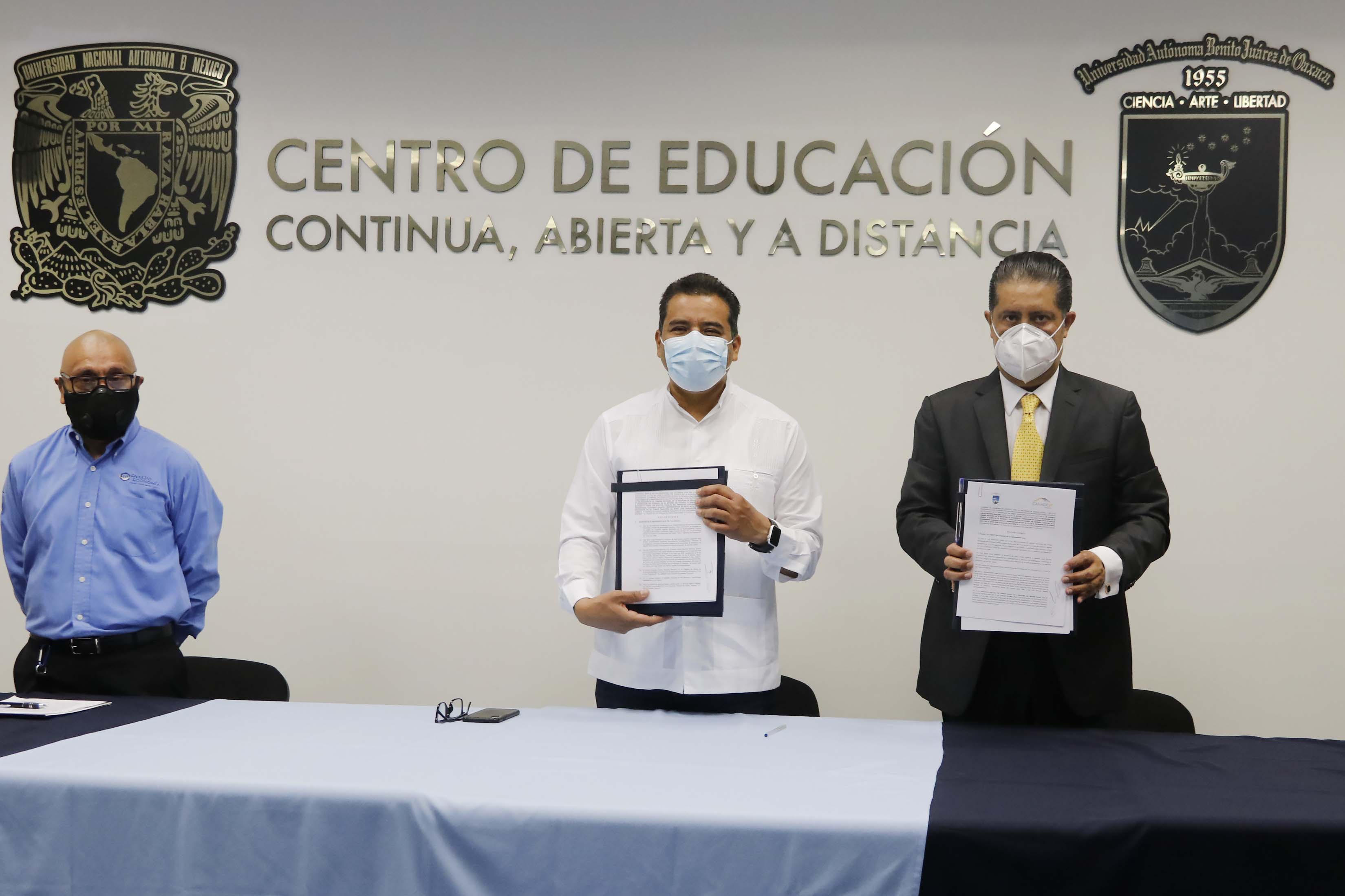 La UABJO ratifica alianzas estratégicas con CANADEVI