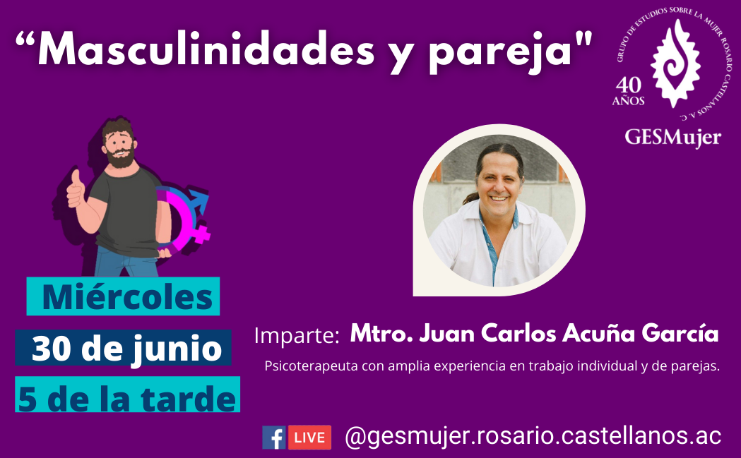 El GESMujer invita a los hombres, a fomentar relaciones de pareja equitativas y no violentas.