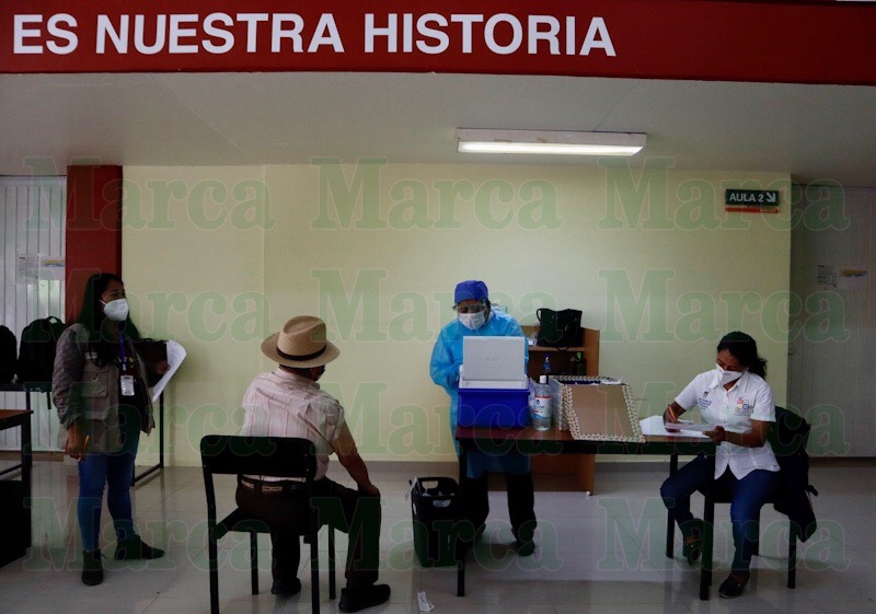 Aplicarán vacuna contra COVID-19 a personas de 50 a 59 años segunda dosis y primera dosis a 40 a 49 años en Oaxaca de Juárez