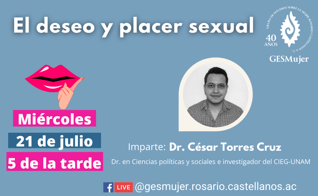El placer sexual, una fuente de bienestar que debe ser incluyente, GESMujer.