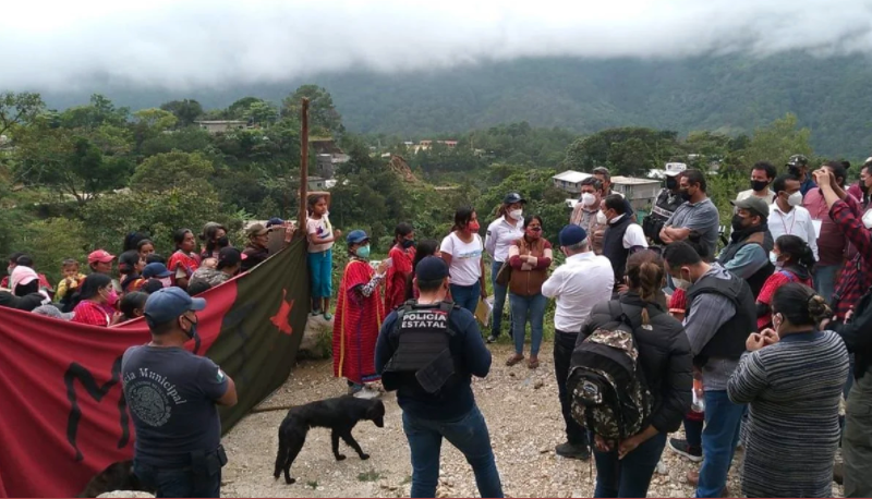 Morena y MULT paran retorno MULTI a sus hogares; triquis disputan el control de Tierra Blanca