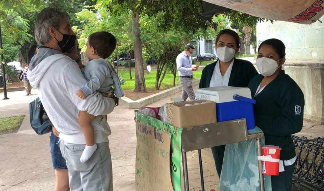 Realiza IMSS en Oaxaca Campaña de Seguimiento de Vacunación en menores de edad