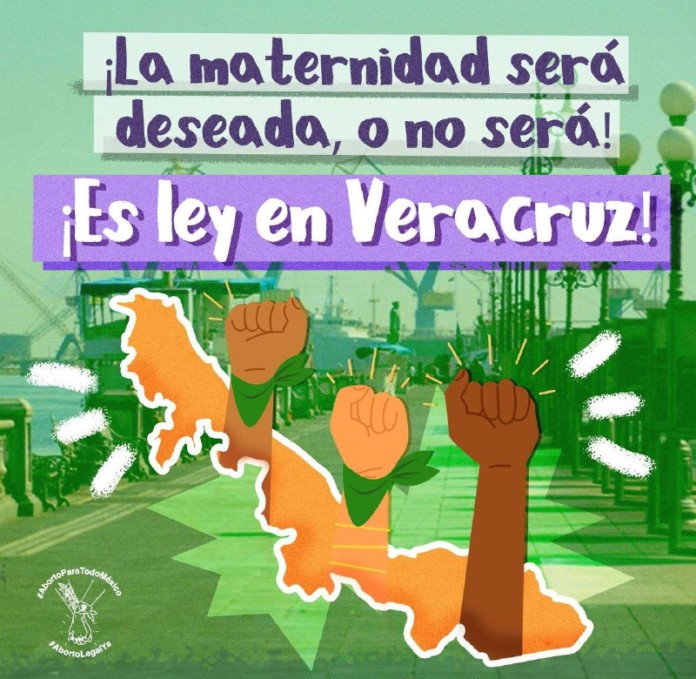 Un Estado verde: Despenalizan el aborto en Veracruz