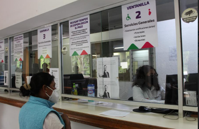 Suspende servicio Archivo Central del Registro Civil por sanitización