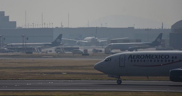 El AICM cancela todos los vuelos a Península de Yucatán, incluido Cancún, por “Grace”