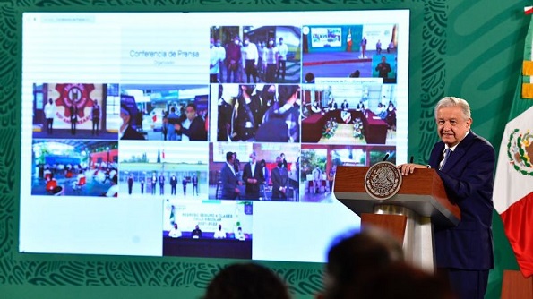 AMLO y Gutiérrez Müller narran retorno de su hijo a clases: “tomó un Chocomilk y partió con su mochila”