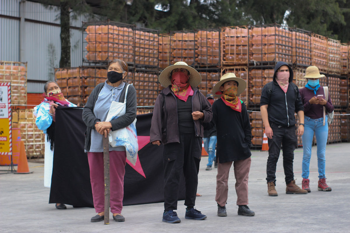 De planta de Bonafont a casa de los pueblos: comunidades toman embotelladora en Puebla