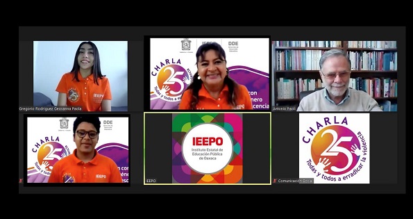 Comunidad Educativa y Equidad, tema de la serie “Charla 25” del IEEPO