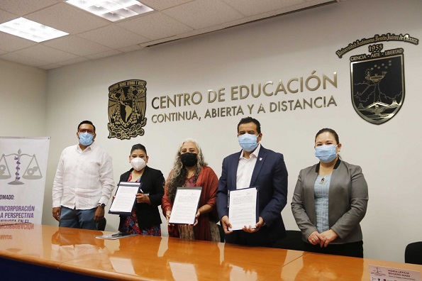 La UABJO y Consorcio Oaxaca, impulsan acciones para fomentar la perspectiva de género