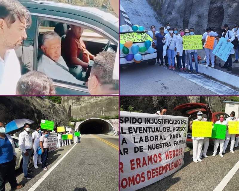 AMLO va contra sindicatos “corruptos” de salud; IMSS e INSABI recontratarán a despedidos