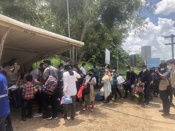 Por ser una acción que viola derechos humanos, OSC´s presentan queja y amparo contra expulsiones aéreas de personas migrantes bajo Título 42
