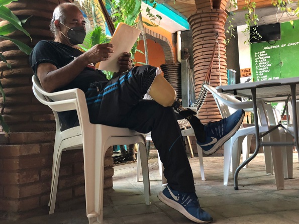 Con el terremoto renací, perdí mi pierna y sigo de pie: Víctor Miguel Cruz Ortiz