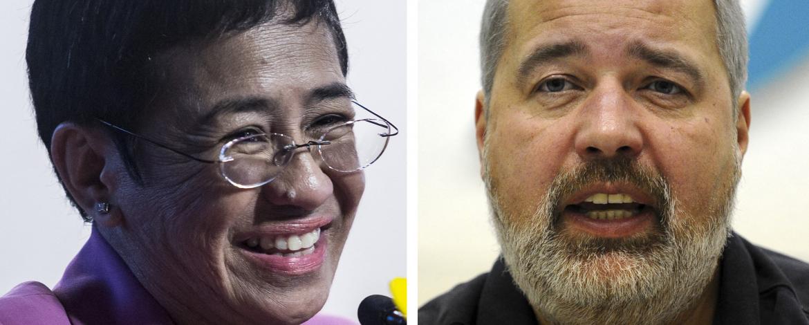 Premio Nobel de la Paz 2021: RSF celebra el “extraordinario homenaje” al periodismo