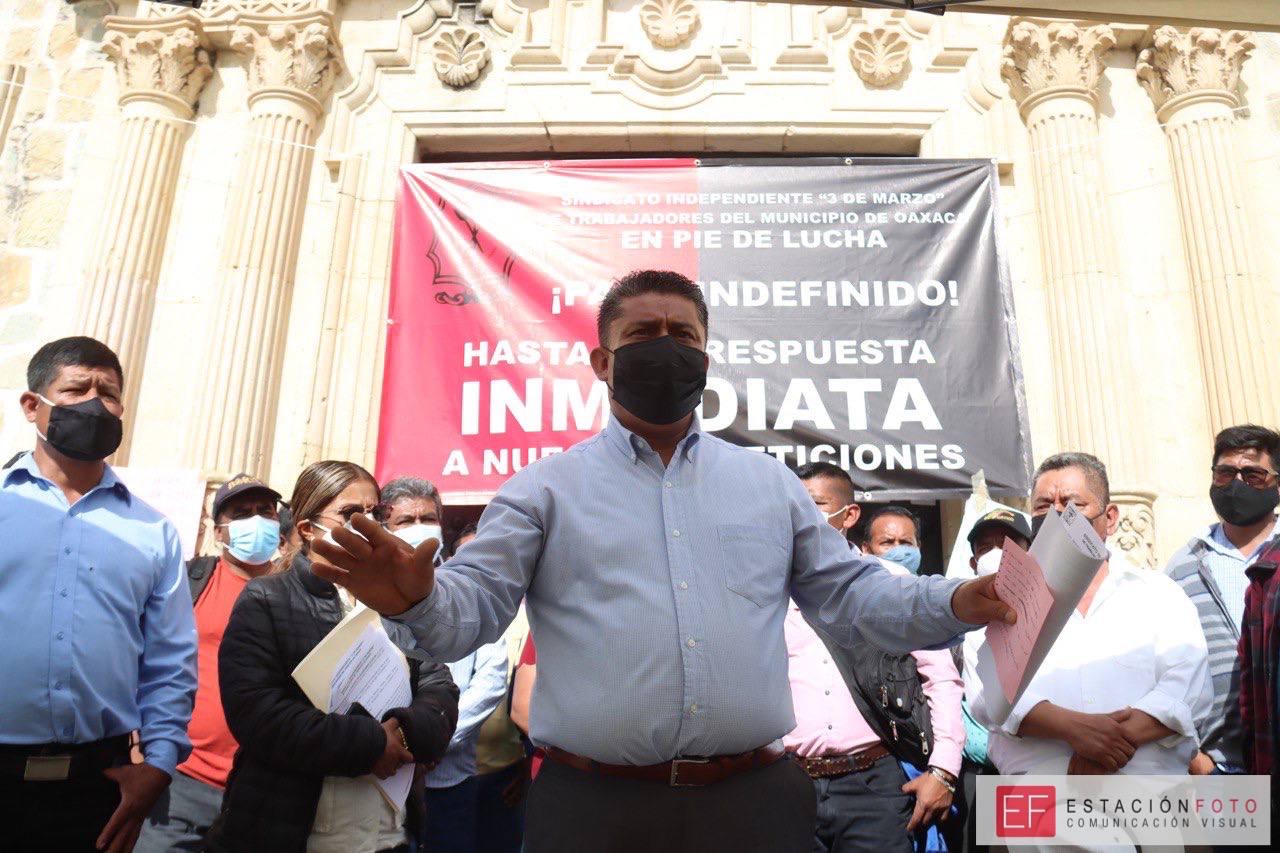 Niega Edil atención personalizada a sindicalistas; mantendrán bloqueo