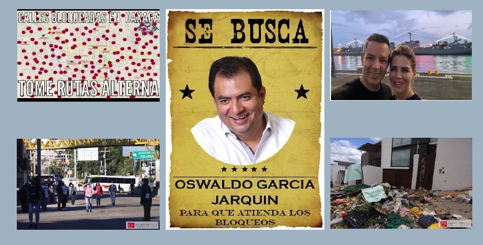 Vapulean al priista Murat y al morenista Jarquín por ingobernabilidad de Oaxaca; uno anda de paseo y otro «desaparecido»