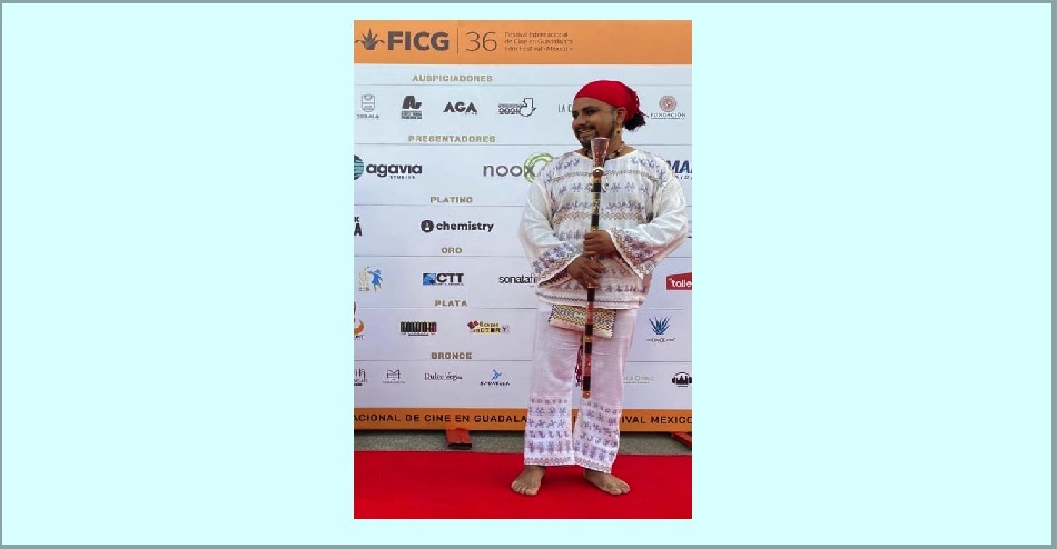 Con Finlandia, una película sobre los muxes, Nathanael Lorenzo, el compositor de “Chula” asiste a la alfombra roja