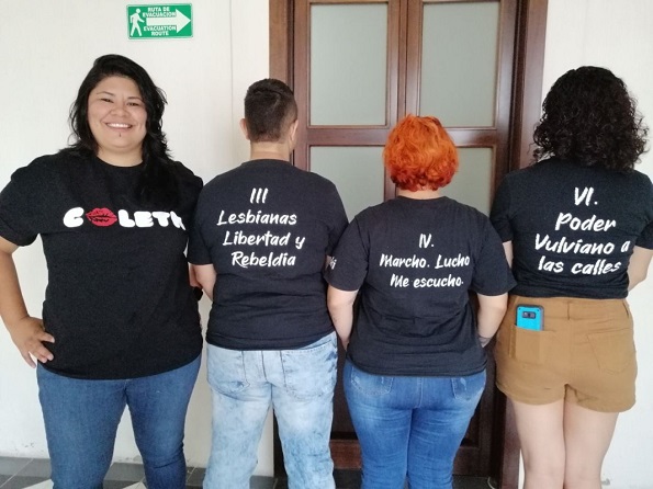 “Less históricAs” una acción entre mujeres por la rebeldía lésbica y feminista en Guadalajara