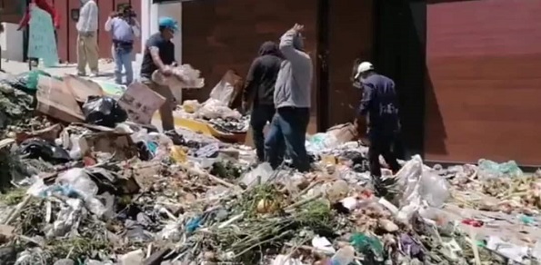 Gobernador y 25 presidentes, van por solución definitiva a crisis de basura en Valle Central de Oaxaca; invitaran al gobernador electo, SJC
