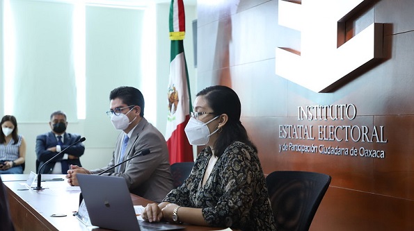 Toma protesta Carmelita Sibaja Ochoa como Presidenta Provisional de IEEPCO