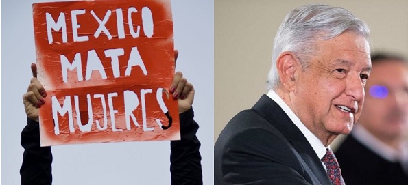 Estigma del gobierno de Andrés Manuel López Obrador. Su distancia y rechazo a las mujeres lo ha desprestigiado internacionalmente