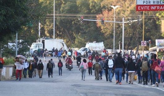 Bloqueos colapsan la capital mientras Oswaldo García Jarquín no da la cara la ciudadanía