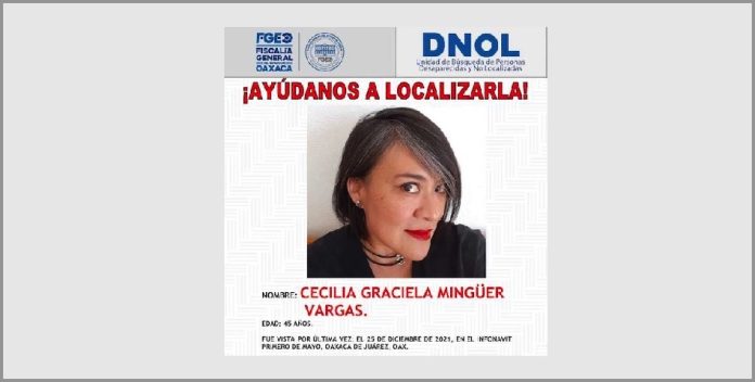 Desaparece la exdirectora del MACO, Cecilia Mingüer