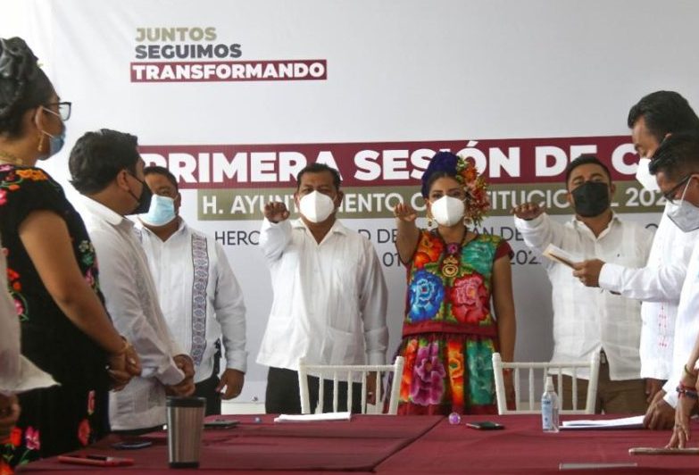 En primera sesión ordinaria, asigna Ayuntamiento juchiteco regidurías a nuevos integrantes del cabildo
