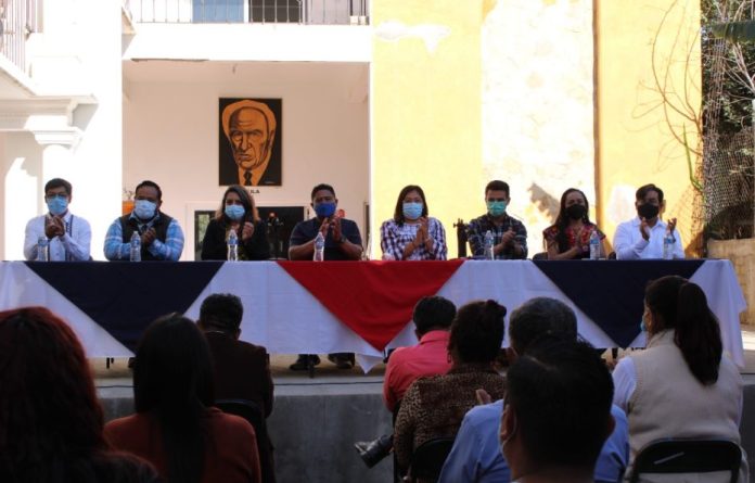 La Casa de Cultura “Heberto Castillo” de San Jacinto Amilpas  reabrió su puertas