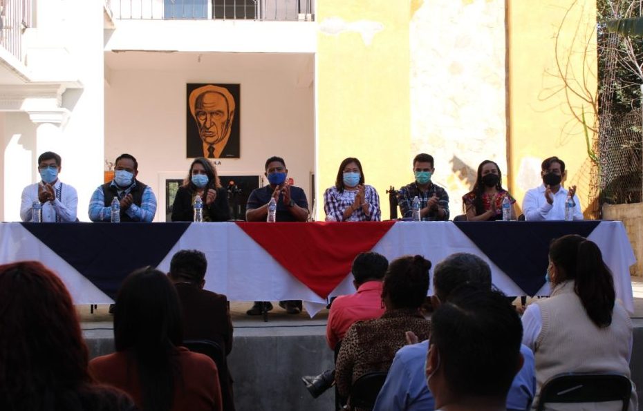 La Casa de Cultura “Heberto Castillo” de San Jacinto Amilpas  reabrió su puertas