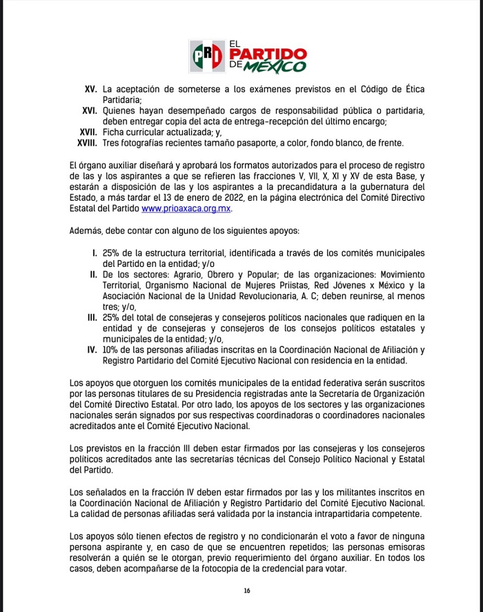 candidatura