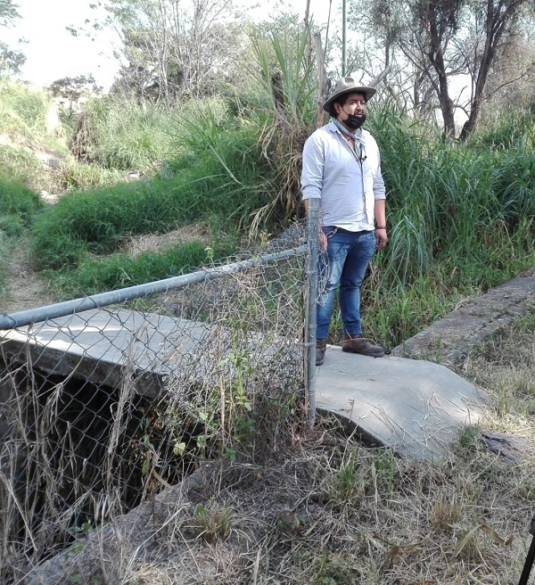 Denuncian nueva agresión en contra de Saúl Castañeda Villafuerte, defensor del Arroyo El Rosario en Tonalá