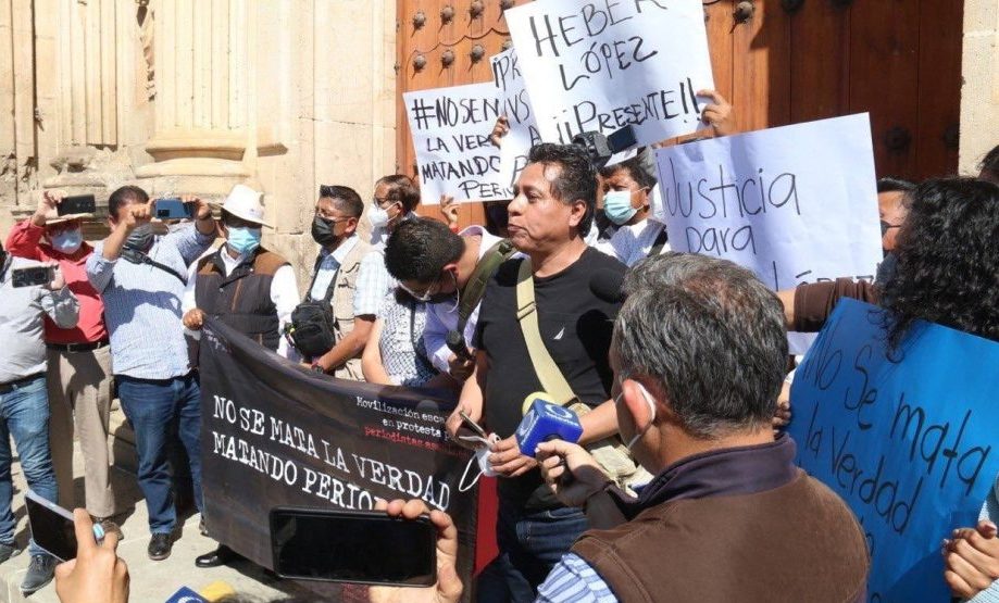 "¡Ya basta", claman en Oaxaca donde han sido asesinados 11 periodistas y siguen en la impunidad