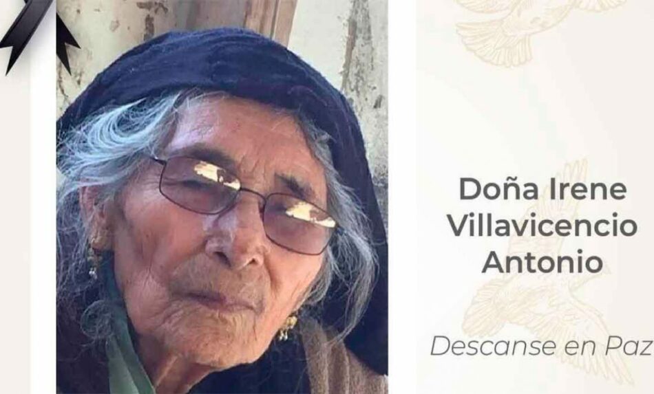 Irene Villavicencio Antonio,