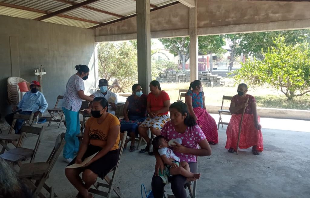 Brigada Médica en Ejido Zapata, efectúa gobierno juchiteco