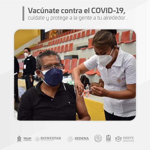 Llamado de las instituciones de salud a la población a vacunarse contra COVID-19