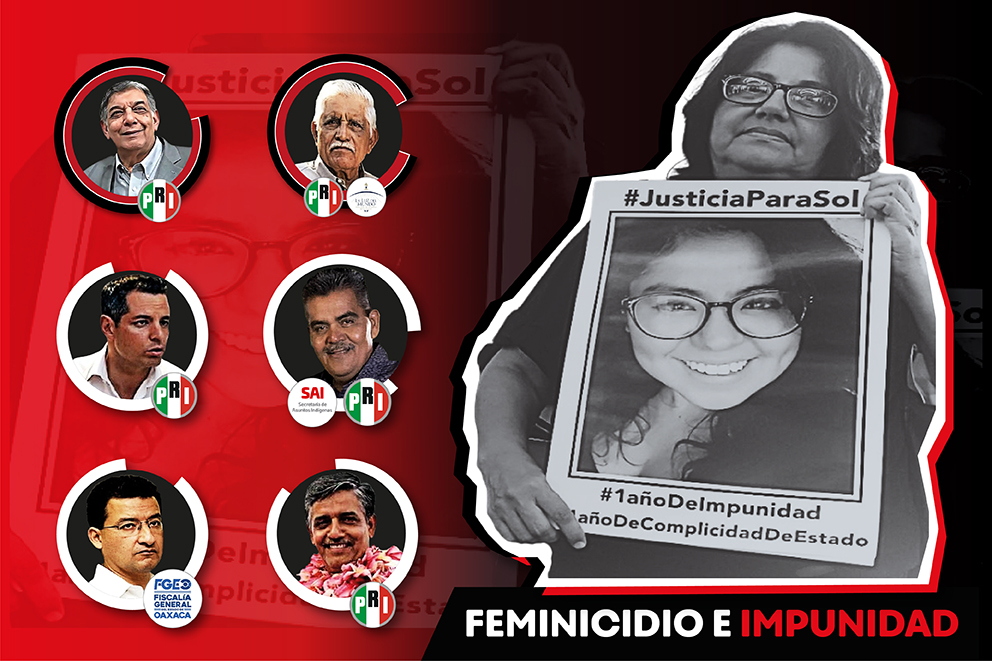 María del Sol, el feminicidio que revela cadena de complicidades entre gobierno y caciques en Oaxaca