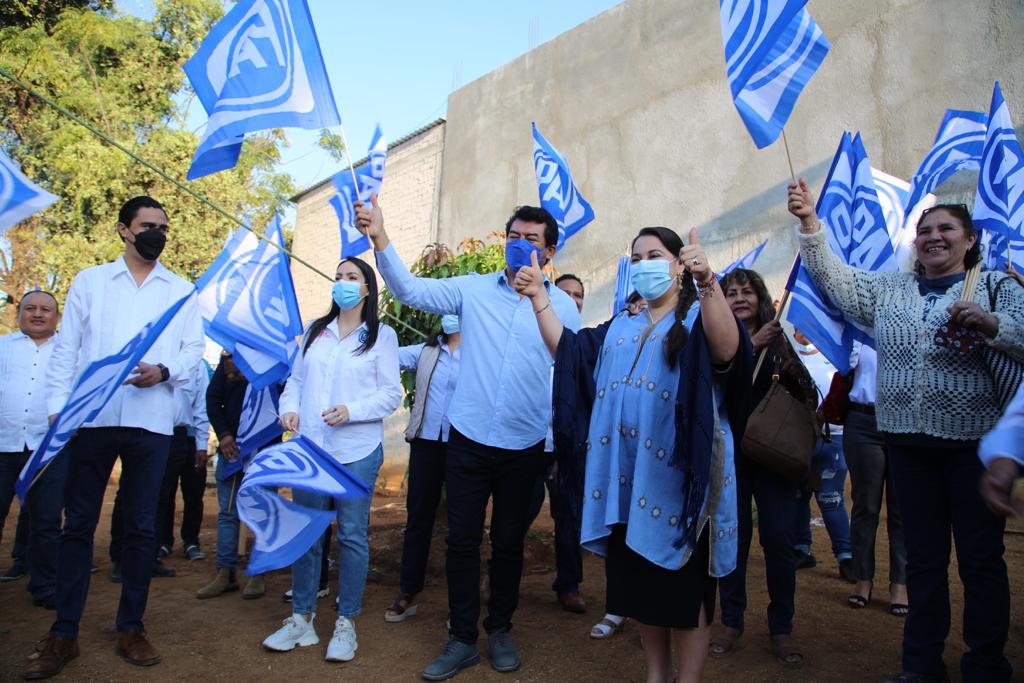Naty Díaz arranca su campaña mostrando la realidad de Oaxaca