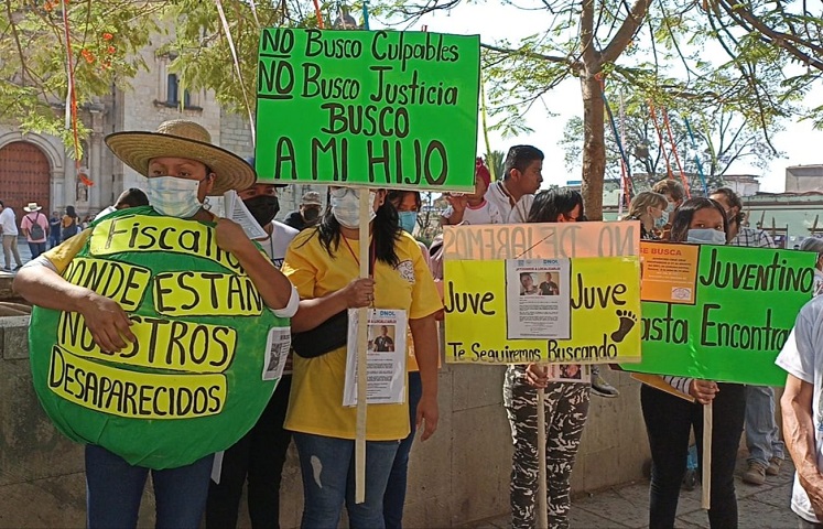 “¿Dónde están?”: Madres buscadoras aseguran que Oaxaca no está exento de desapariciones