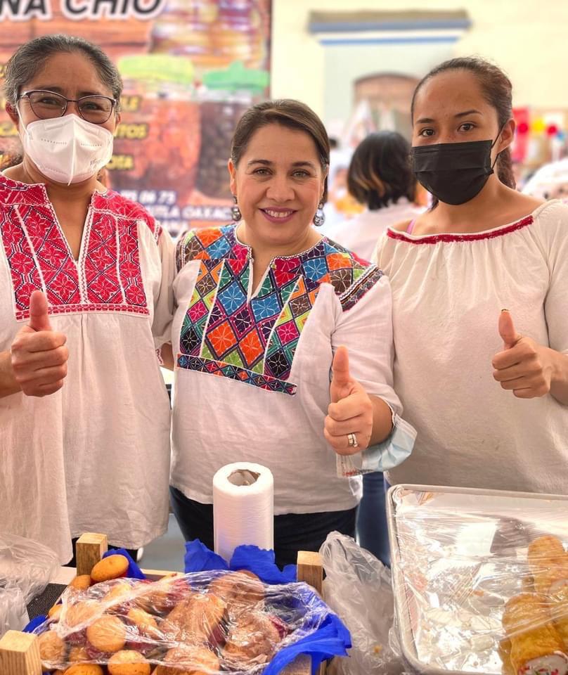 Desde su natal Ejutla, Naty Díaz reiteró que es tiempo de que una mujer sea gobernadora