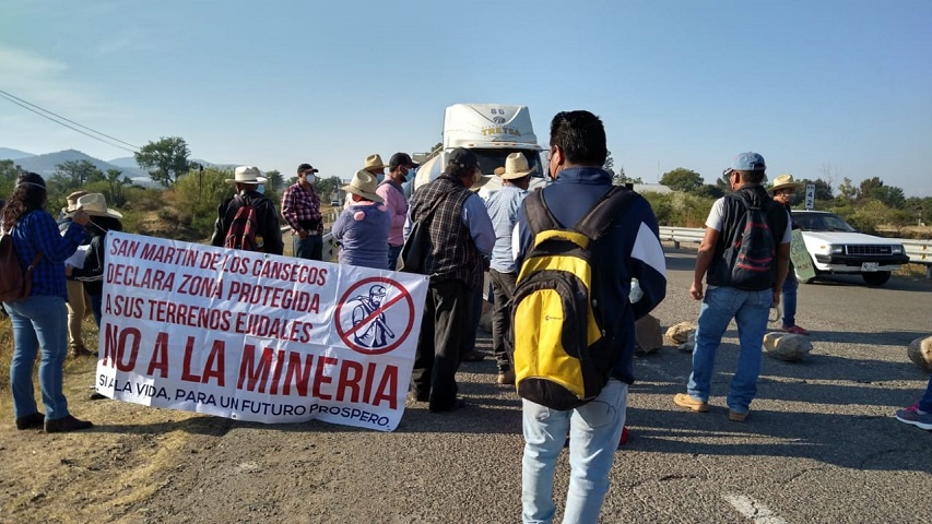 Acusan a Segob y Semarnat de ponerse al servicio de la empresa minera canadiense y violentar determinación de pueblos indígenas