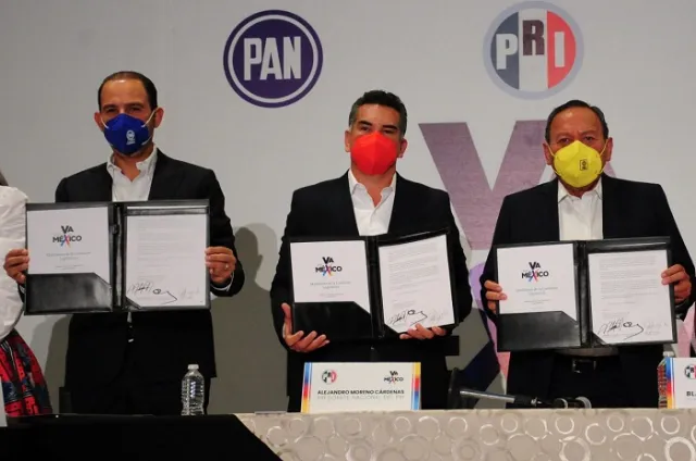 PRI-PRD-PAN denuncia a gobernadores de Morena y 3 Secretarios de AMLO por uso ilegal de recursos públicos y actos anticipados precampaña