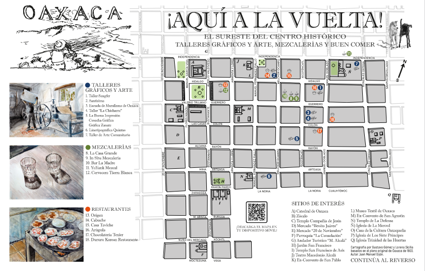 Nace proyecto «Aquí a la vuelta» para promover la comunidad a través de la cultura, la gastronomía y el mezcal 