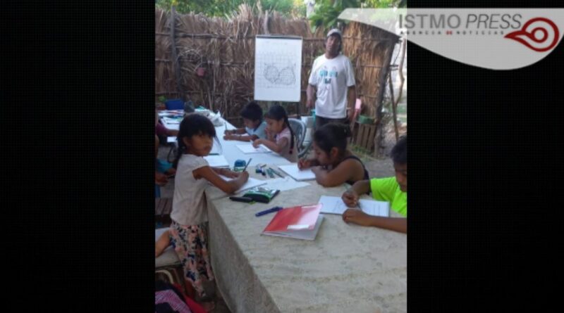 Con arte, tequio y béisbol el colectivo “Guie’ Yasse” busca revalorizar el tejido comunitario en Álvaro Obregón, Oaxaca