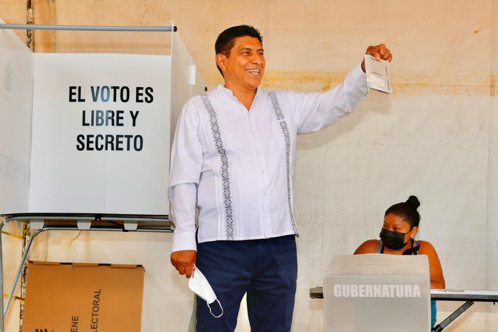 Morena arrebata gubernatura a PRI en Oaxaca; PREP da amplia ventaja a Salomón Jara