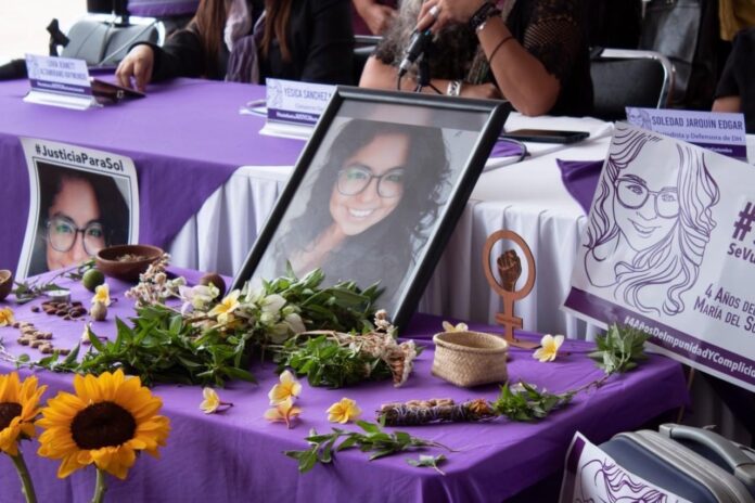 María del Sol Cruz Jarquín cuarto aniversario luctuoso