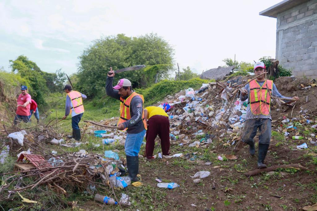 Libera ayuntamiento “Paso labor” para prevenir inundaciones en la séptima sección