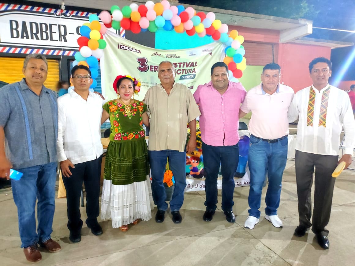 Clausuran Tercer Festival de Lectura en La Venta