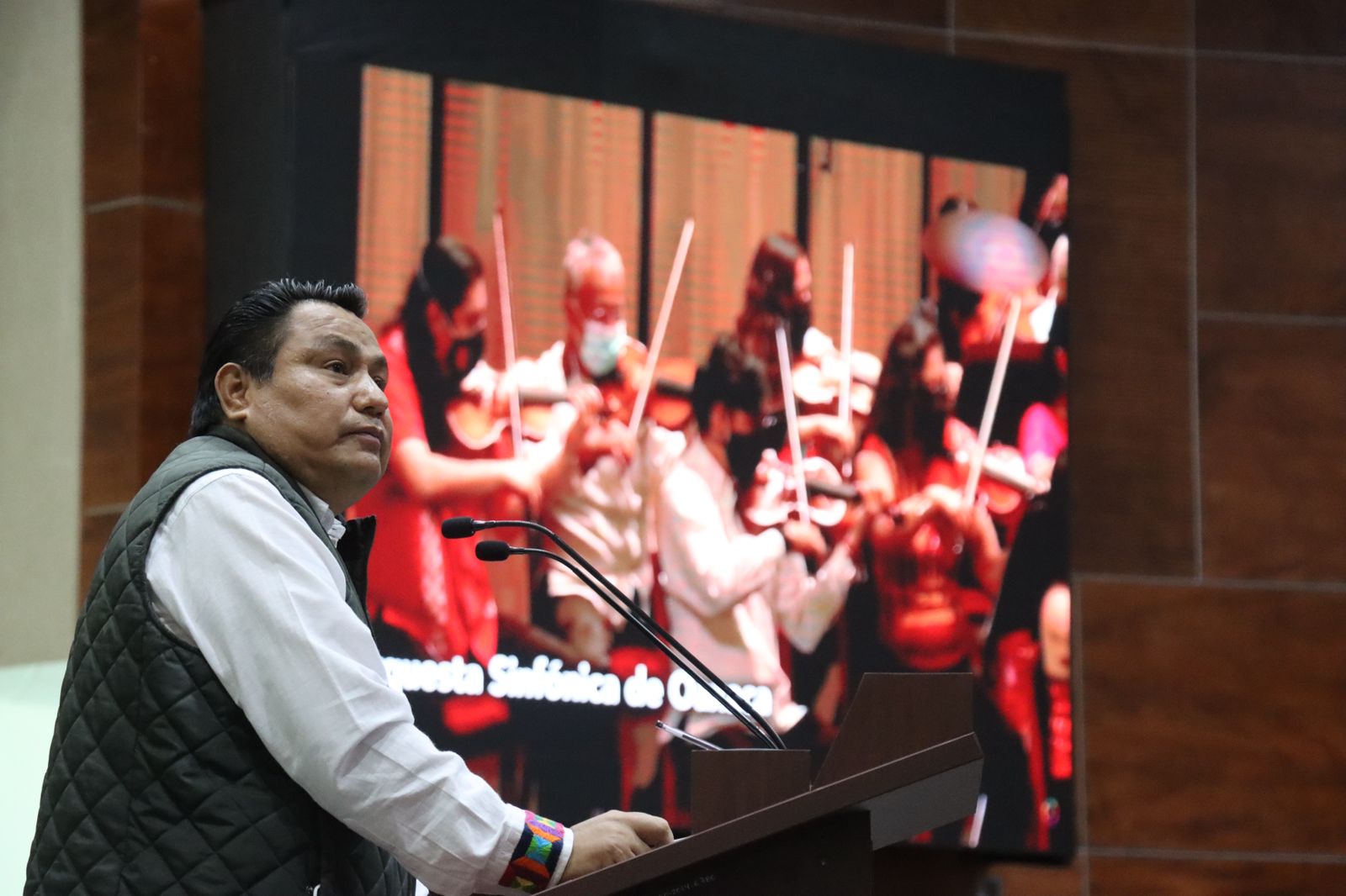 Busca diputado Horacio Sosa que músicos al servicio del gobierno del estado puedan tener una base