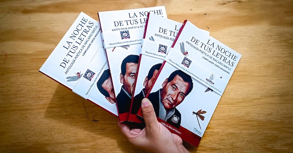 Anuncian presentación de antología poética de Macario Matus